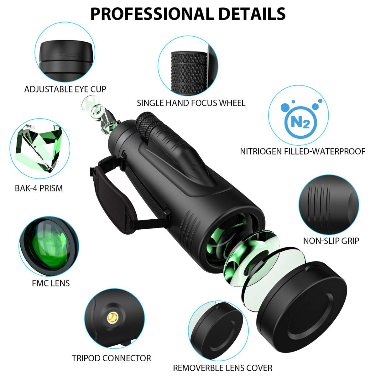 Hunting Night Vision Monocular X Vision Bak K F Concept K F Concept