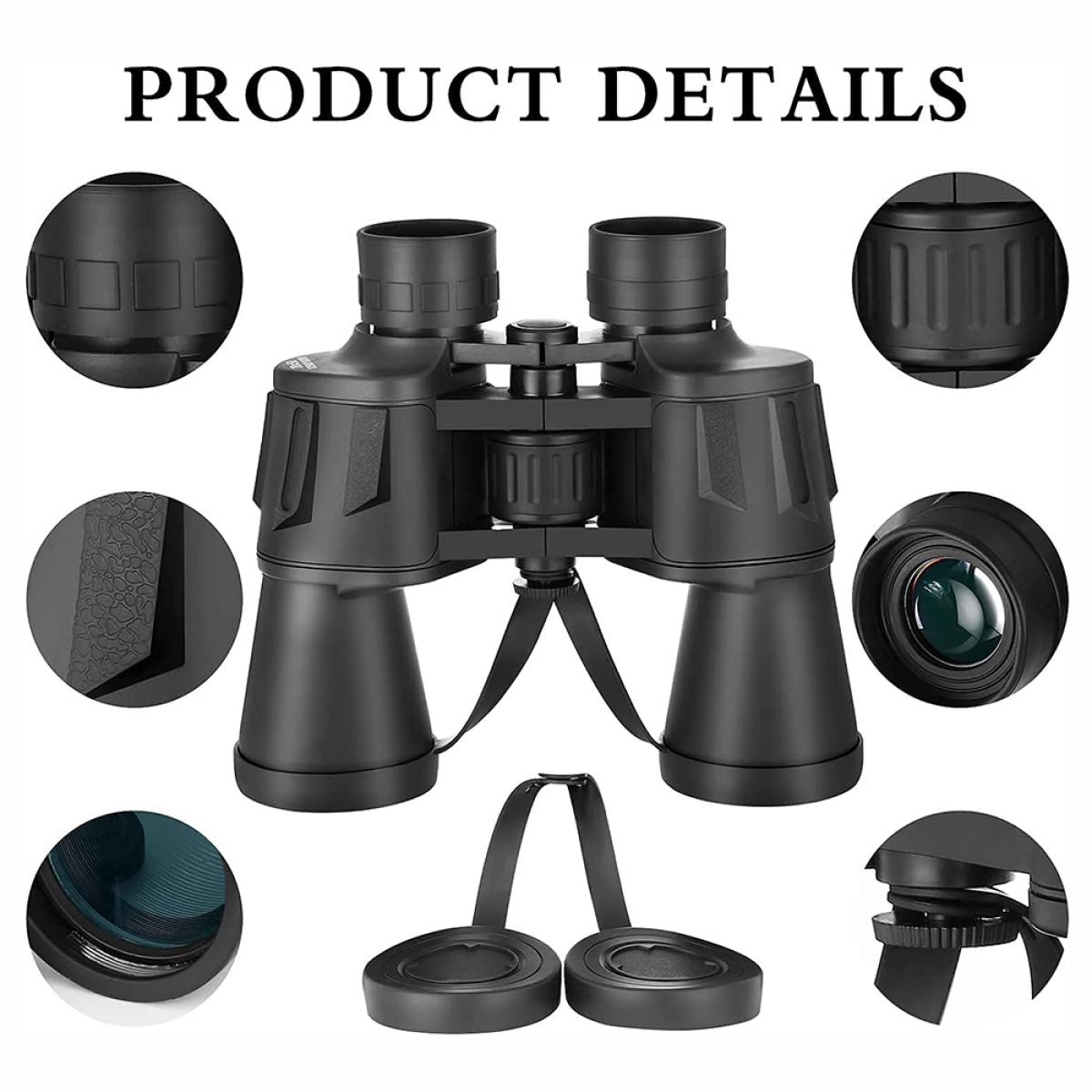 X Adult High Power Binoculars With Low Light Night Vision Bak