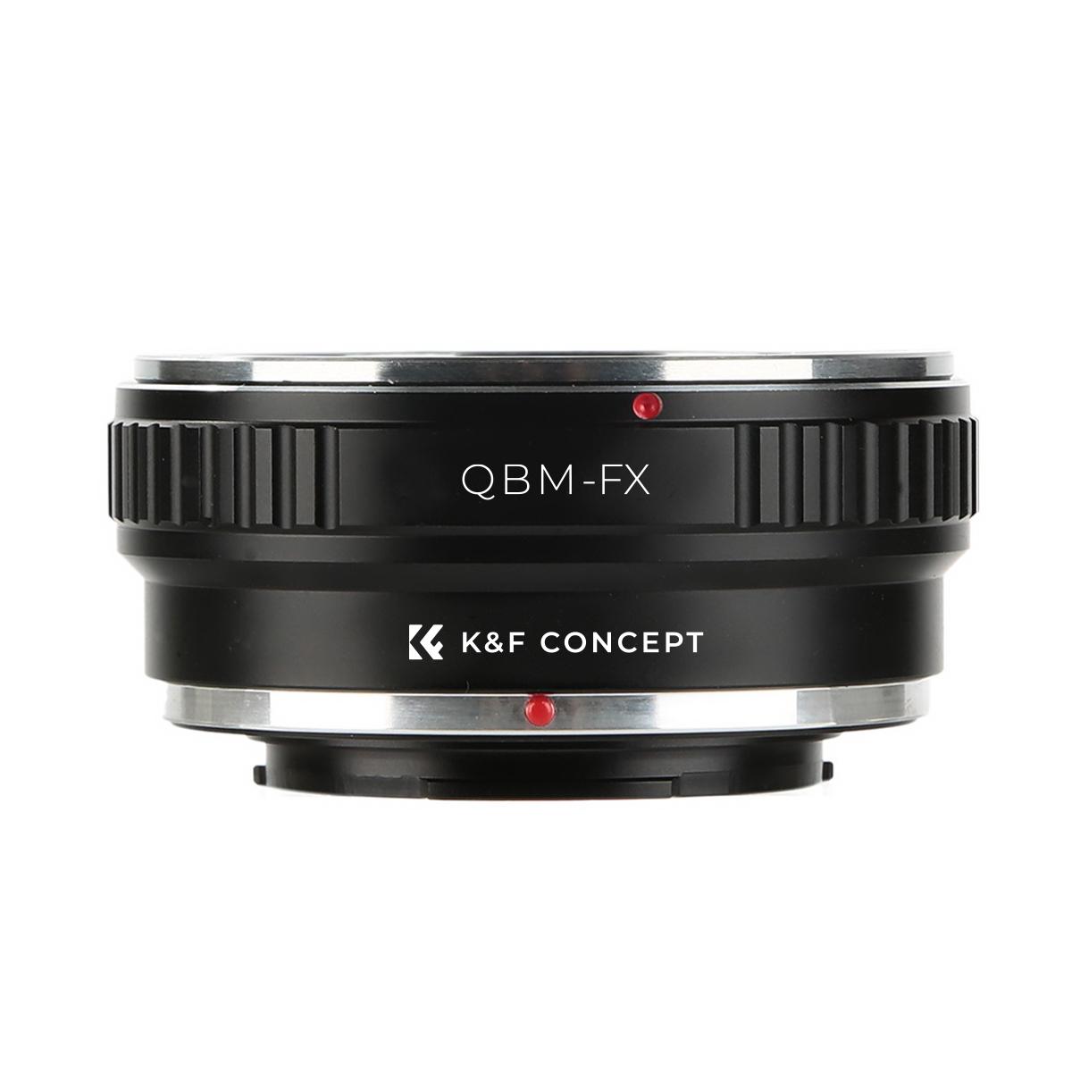 Rollei QBM Objektiv Til Fuji X Mount Kamera Adapter K F Concept