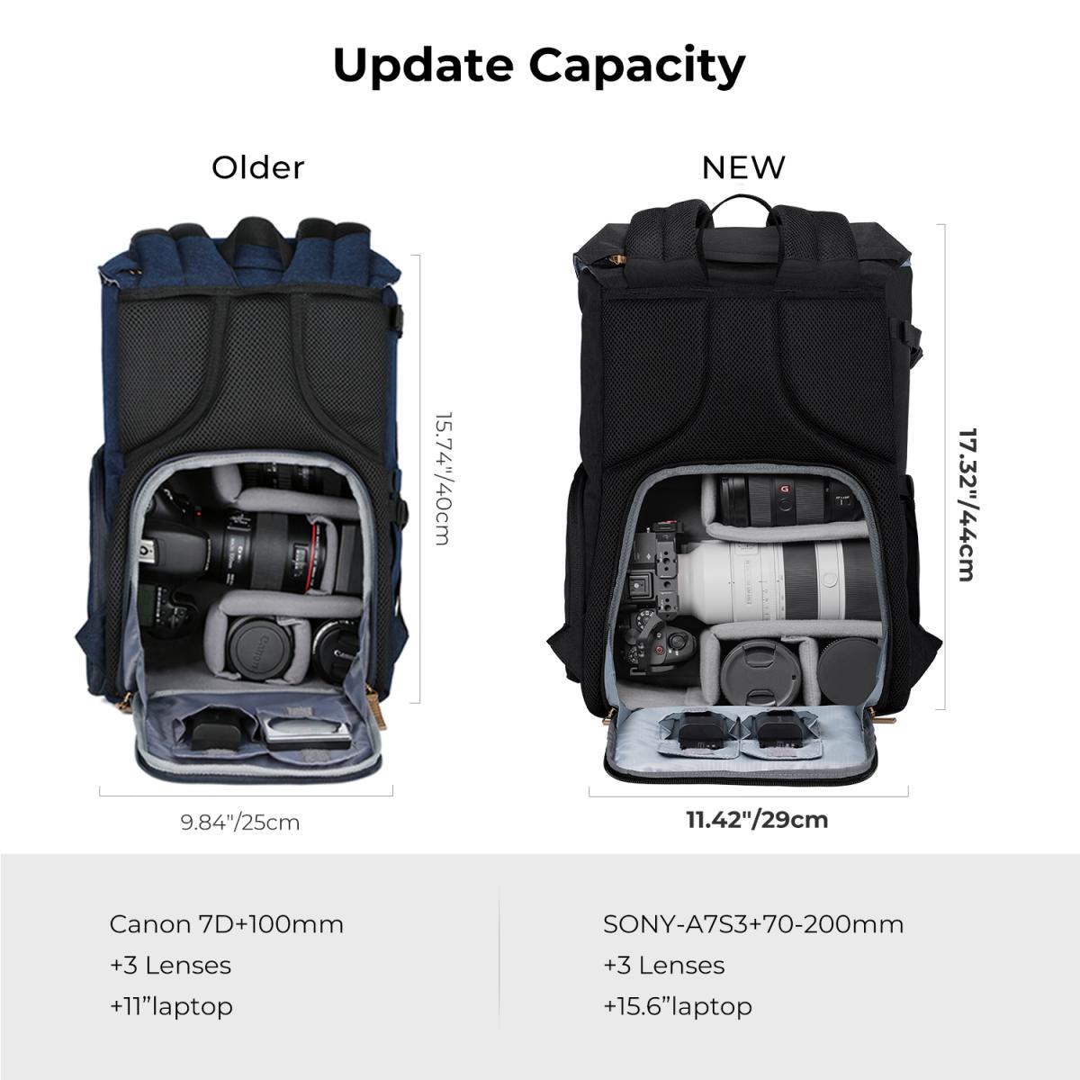 K F Concept Kamerarucks Cke F R Fotografen Reisetasche Mit Laptopfach