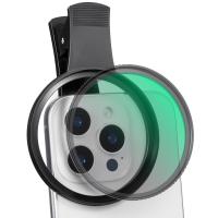 67 mm Universal skrue-type mobiltelefon filterklemme