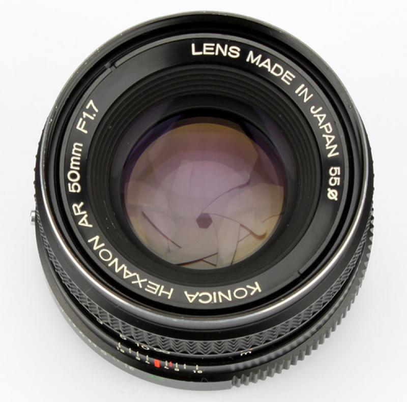 Konica AR Mount Lens List