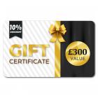Limited-time Flash sale: 270£ for 300£ gift certificate, can use with coupon codes,Can be stacked with any offer