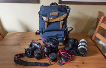 10 % RABATT K&F Kamerarucksack und Reisetasche im Test