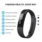 ID115 Smart Bracelet Sports Fitness Tracker - Black