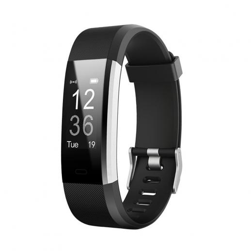 Bluetooth Smartwatch Armband Herzfrequenzmessung Fitness Tracker Für Android IOS 