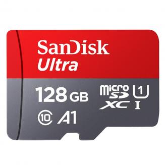 Карта памяти Sandisk Ultra 128 ГБ MicroSDXC UHS-I, C10 U1 A1, до 100 МБ / с SDSQUNC-0128G-ZN3MN Карта памяти Sandisk Ultra 128 ГБ MicroSDXC UHS-I, C10 U1 A1, до 100 МБ / с SDSQUNC-0128G-ZN3MN