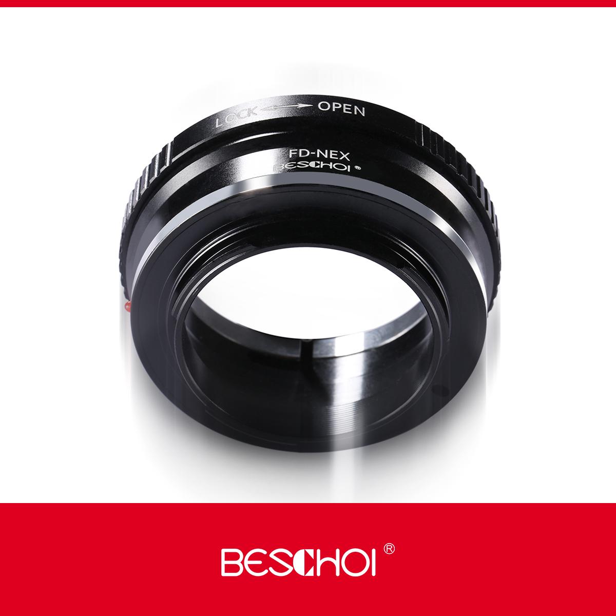 Beschoi Canon FD Lens to Sony Alpha NEX Mount Camera Body K&F Concept Lens Mount Adapter