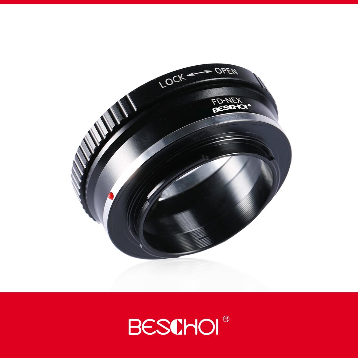 Beschoi Canon FD Lens to Sony Alpha NEX Mount Camera Body K&F Concept Lens Mount Adapter