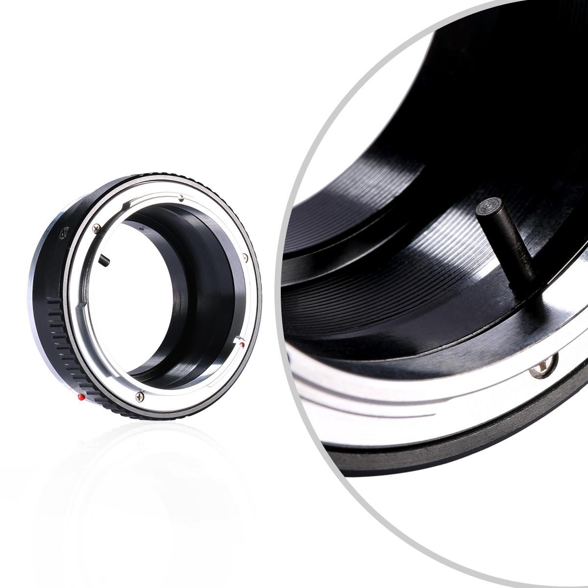Beschoi Canon FD Lens to Sony Alpha NEX Mount Camera Body K&F Concept Lens Mount Adapter
