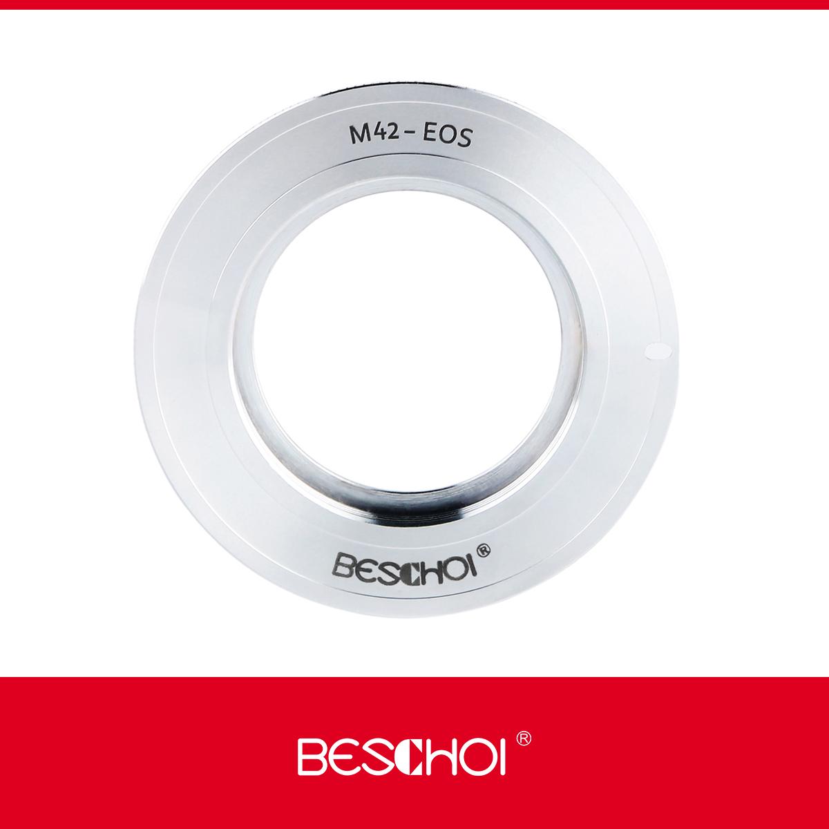 Beschoi M42 Lens - Canon EOS EF Montaj Kamera Gövdesi K&F Konsept Lens Montaj Adaptörü