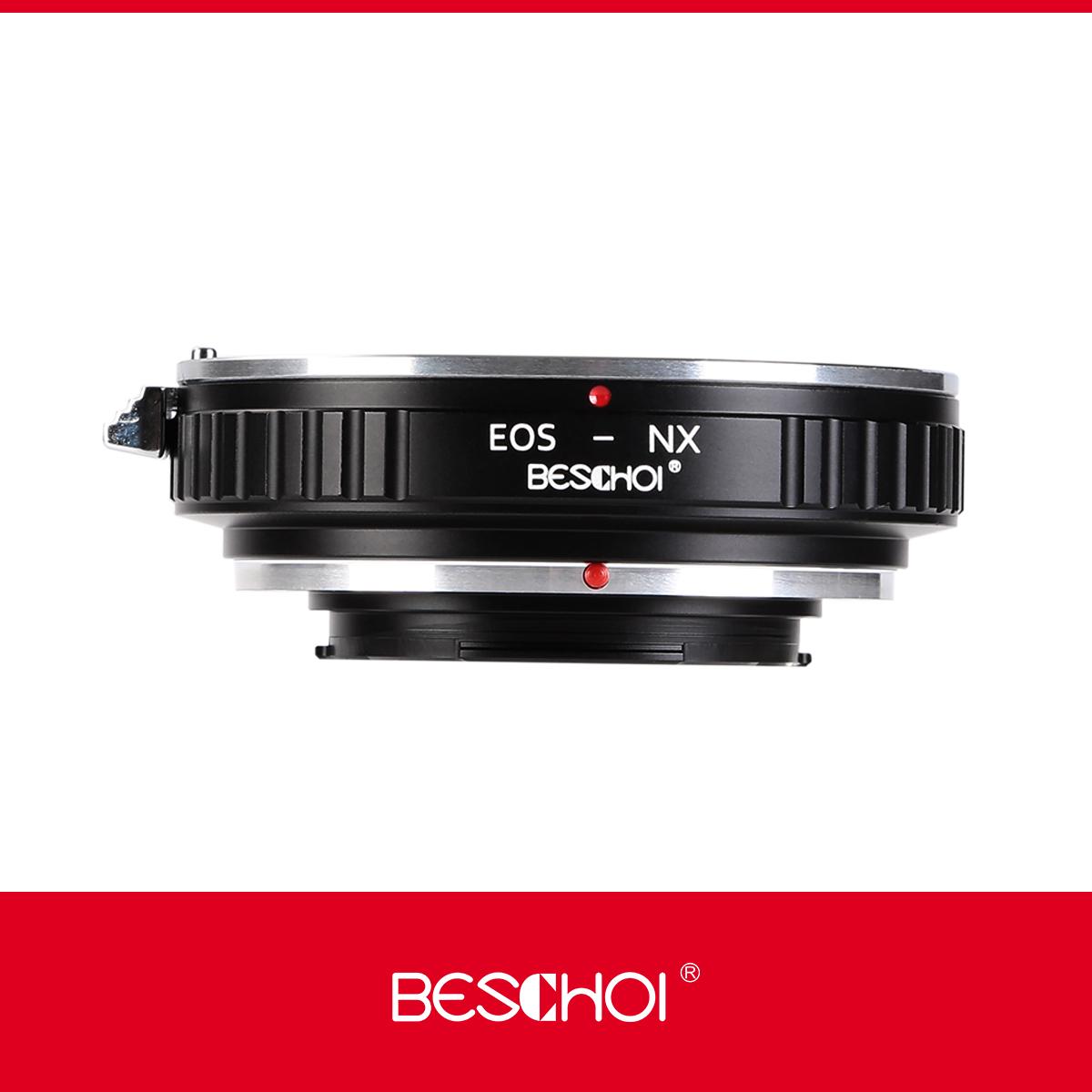 Beschoi Canon EOS EF Lens - Samsung NX SLR Kamera Gövdesi K&F Konsept Lens Montaj Adaptörü