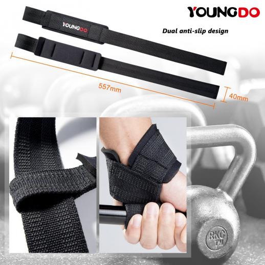 Adjustable Fitness Gym Wide Wrap Training Lifting Strap
