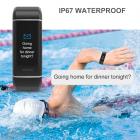 GPS Fitness Tracker, Monitor de atividade de tela colorida com monitor de freqüência cardíaca, GPS embutido, com 24 modos esportivos, Pulseira inteligente Bluetooth impermeável IPX67 com contador de passos, Contagem de calorias