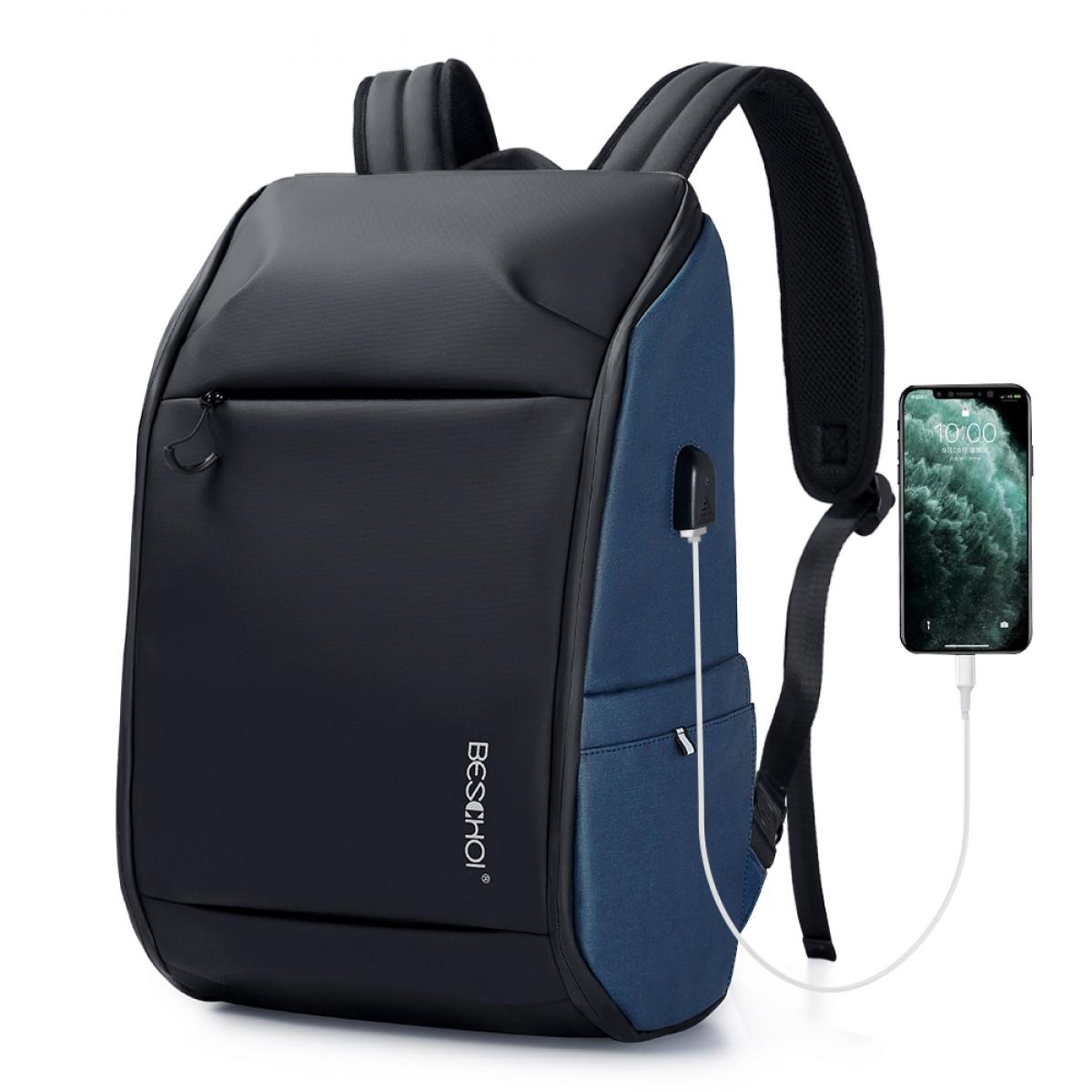 Konix FFF Sac à dos de protection et transport pour PC gaming portable 17  - 30 x 18 x 57 cm - Volume 27 l - Noir et bleu