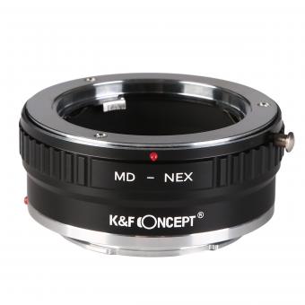 K&F Concept  Adapter für Minolta MD MC Objektiv auf Sony E-Mount Kamera