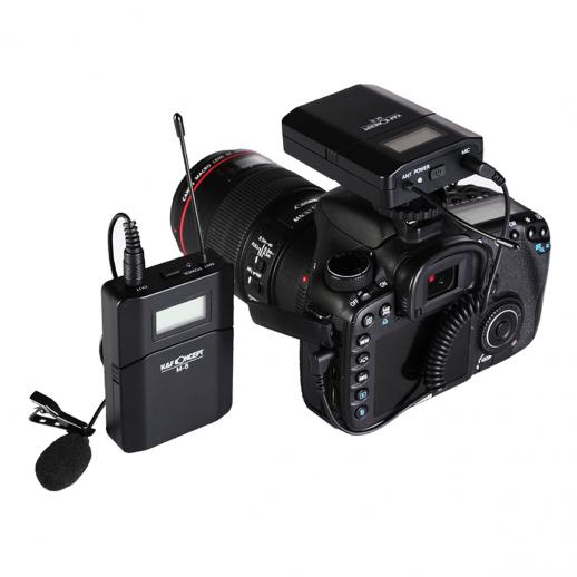 Interview Mouriv 3,5 TRS Ansteckmikrofon mit Omnidirektionalem Kondensatormikrofon für DSLR-Kameras Camcorder Video Podcast Lavalier Doppelkopfmikrofon Sony Canon Nikon PC für Youtube 