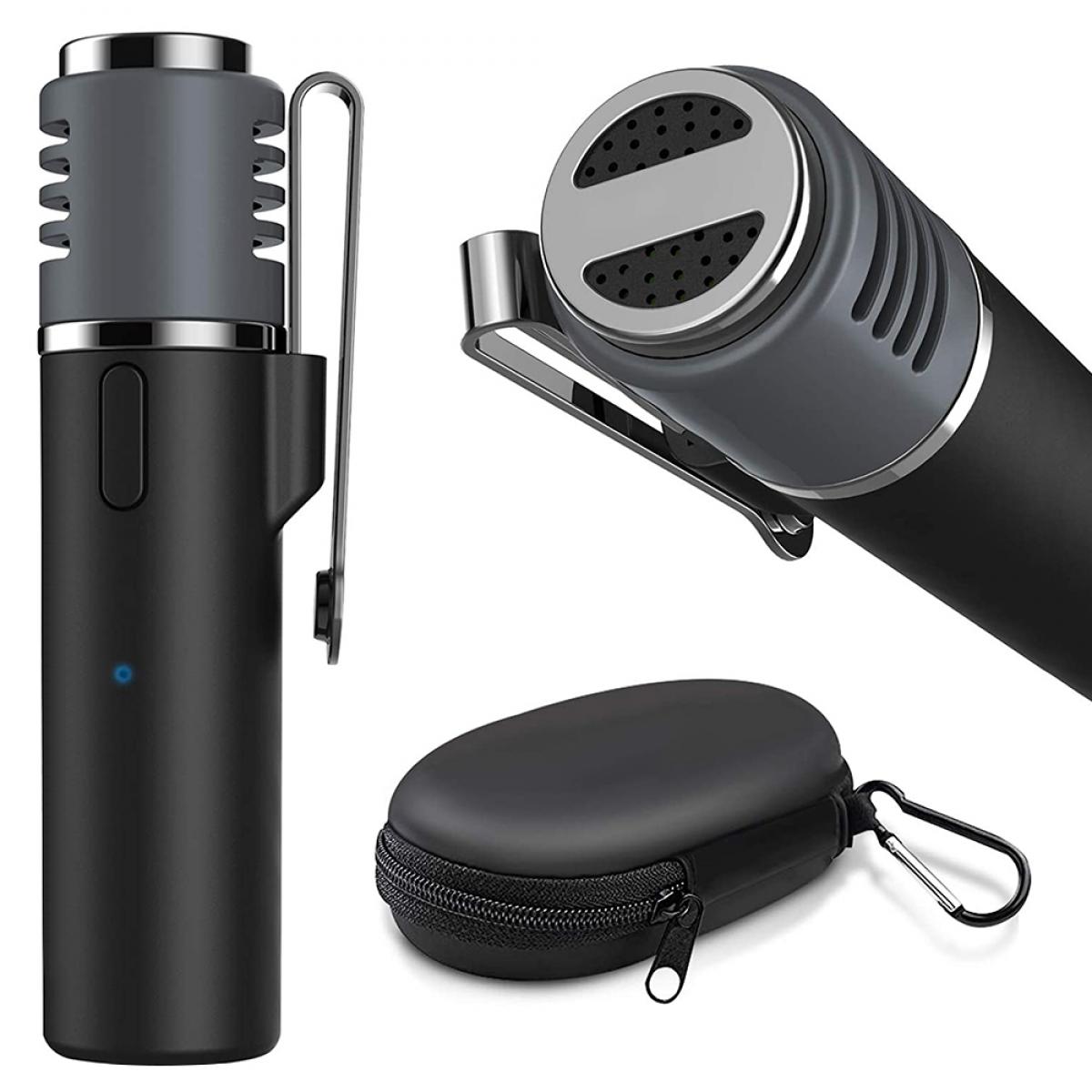 Gialer Wireless Lavalier Microphone Bluetooth 48KHz Lapel Clip-on