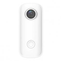 SJCAM C100 + mini câmera esportiva life camera 2K 30FPS H.265 NTK96675 WiFi 30M à prova d'água pode ser usada como uma câmera web branca