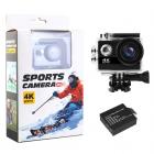 AT-Q40C 4K60FPS Спортивная экшн-камера Видеокамера Ultra HD 13MP WiFi Водонепроницаемая камера (черная)