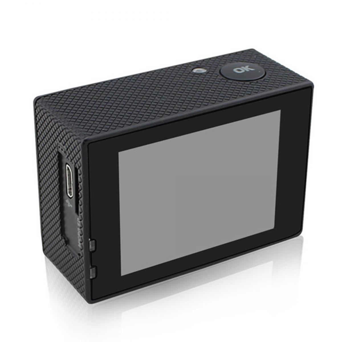 AT-Q1 4K30FPS Sport Action Camera Ultra HD videokamera 13MP WiFi vanntett kamera (svart)