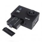 AT-Q1 4K30FPS Спортивная экшн-камера Видеокамера Ultra HD 13MP WiFi Водонепроницаемая камера (черная)