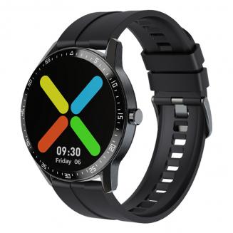 G1 smart watch фитнес-трекер 1,28-дюймовый сенсорный монитор сердечного ритма IP68 водонепроницаемый черный