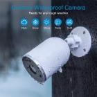 V6 Наружная камера безопасности - видео 1080P, IP-камеры WiFi внутри и снаружи, ночное видение, двухстороннее аудио, доступ к приложениям