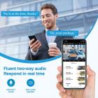 V6 Наружная камера безопасности - видео 1080P, IP-камеры WiFi внутри и снаружи, ночное видение, двухстороннее аудио, доступ к приложениям