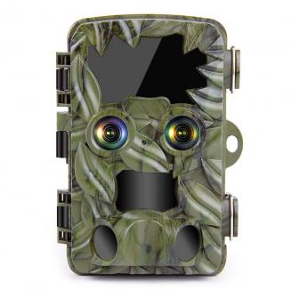 H8201 Trail Camera Dual-Lens с ночным видением Starlight, камерой для наблюдения за дикой природой 4K, активной игровой камерой для охоты Мониторинг дикой природы на открытом воздухе H8201 Trail Camera Dual-Lens с ночным видением Starlight, камерой для наблюдения за дикой природой 4K, активной игровой камерой для охоты Мониторинг дикой природы на открытом воздухе