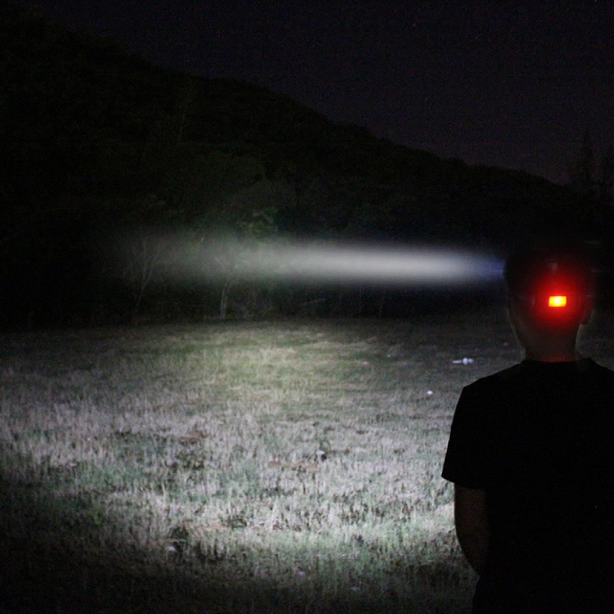 RJ-3000 20W High Brightness 4000LM 3LED Luce bianca faro sportivo nero