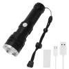 Lanterna à prova d'água IPX4 com zoom USB telescópica C9, luz LED portátil resistente à água 2000LM Melhor camping, ao ar livre, de emergência, lanternas para o dia a dia