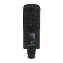 Kit de micrófono USB 192K24Bit cardioide de alta frecuencia de muestreo con soporte de trípode de escritorio para PC juego de voz grabación de voz profesional karaoke