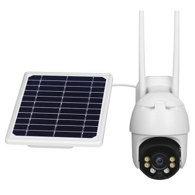 telecamera senza fili esterno a energia solare ,conversazione bidirezionale, videocamera sorveglianza cctv per visione notturna 1080p