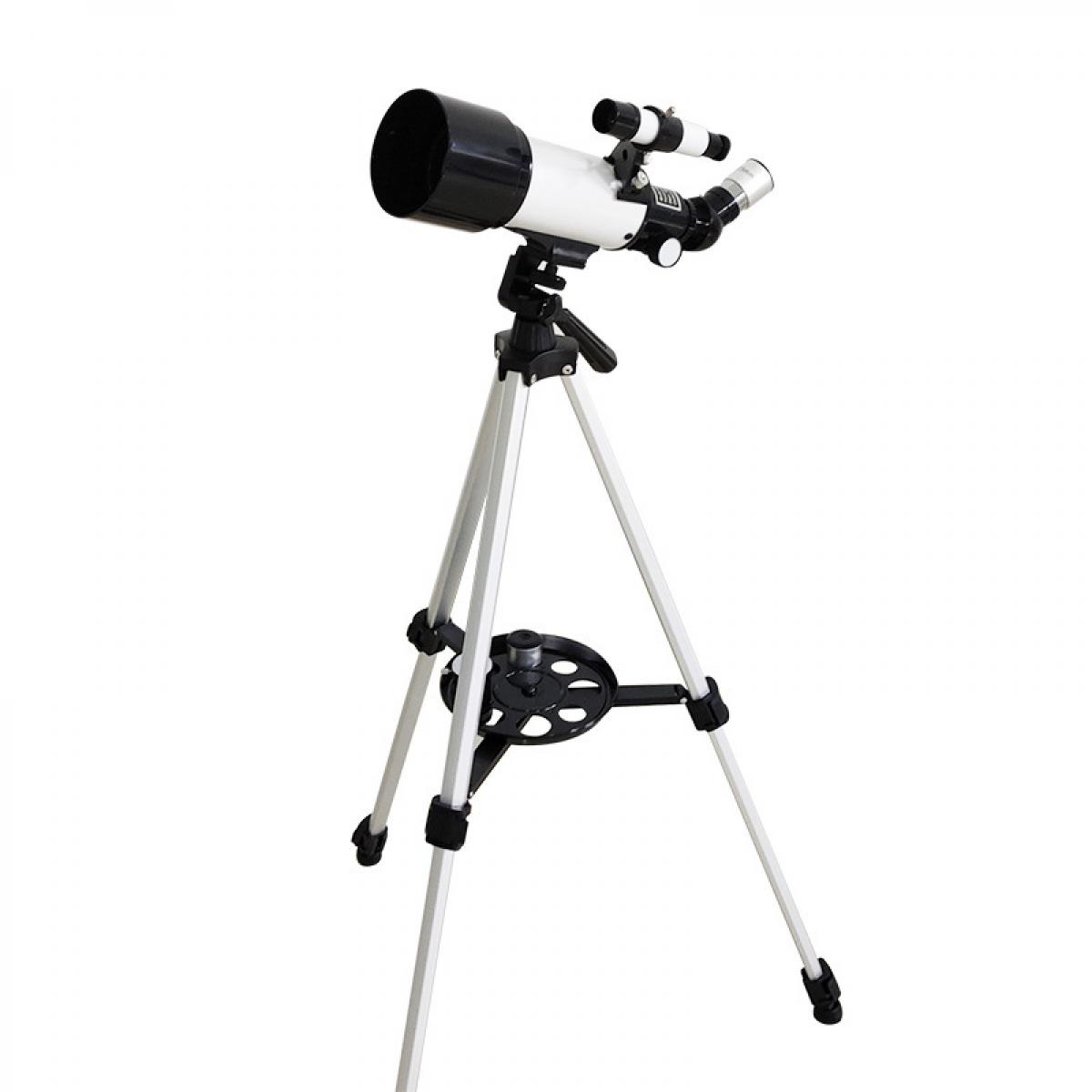 B Blesiya Télescope Réfracteur 70mm avec Trépied et Lunette de Visée pour Enfants et Débutants en Astronomie Télescope Portable avec 3 Oculaires de Grossisseme 