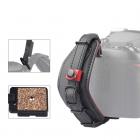 Håndleddsstropp i kamera, LYNCA E6 justerbart kameragrepbelte (med hurtigutløsningsplate), utmerket holdestabilitet og sikkerhet, egnet for Canon Nikon, Sony Fujifilm DSLR-kameraer, etc. (svart)