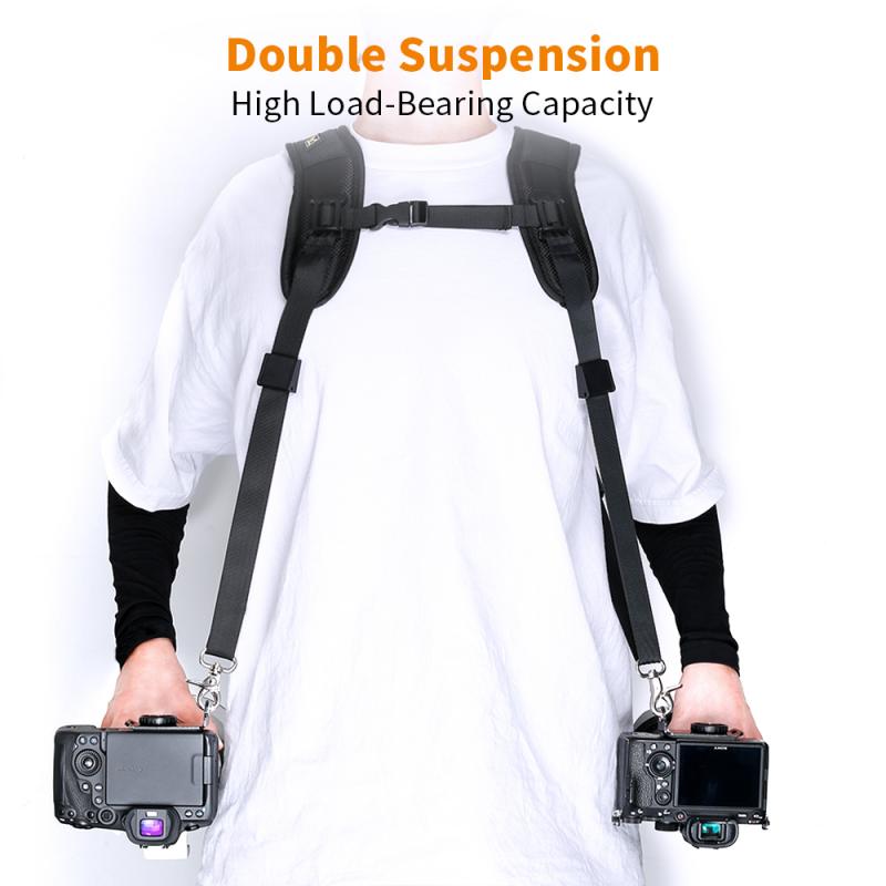 Ensure the strap is securely attached before using the camera.