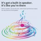 Çocuklar için Mini Taşınabilir Projektör - Ev Sineması Projektörü 1080p Desteklenir(AB Fişi)