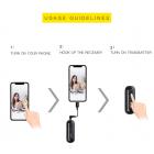 Lavalier Drahtloses Mini Mikrofon Aufnahmemikrofon für Kamera
