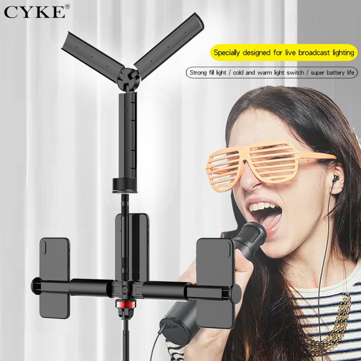 AB502 LED-videolamp, draagbaar opvouwbaar licht