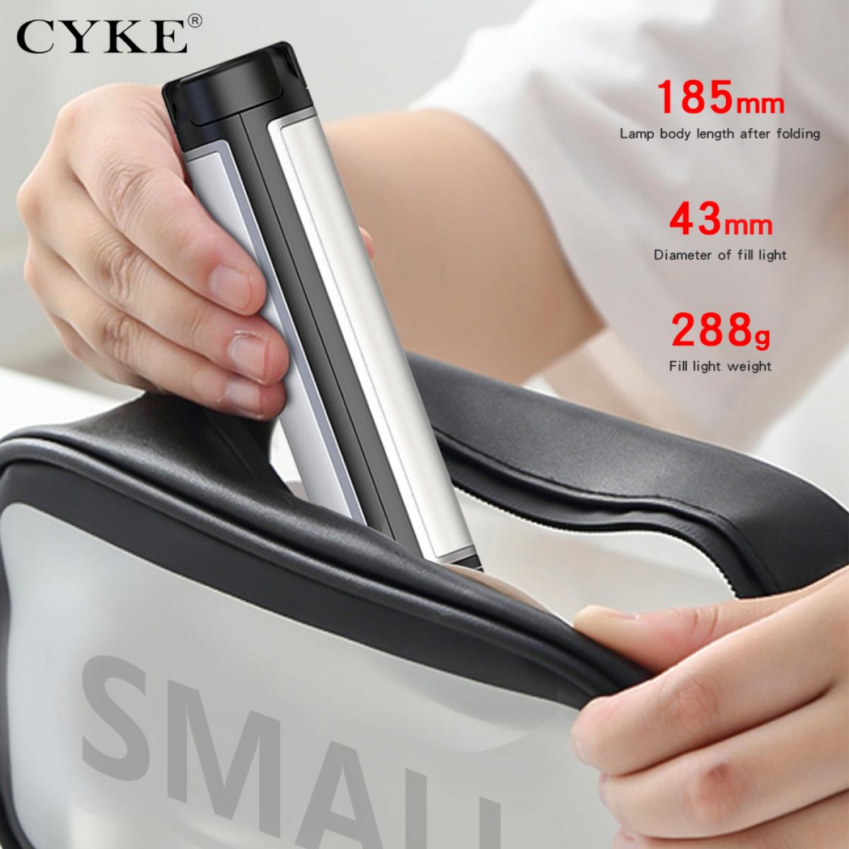 AB502 LED-videolamp, draagbaar opvouwbaar licht