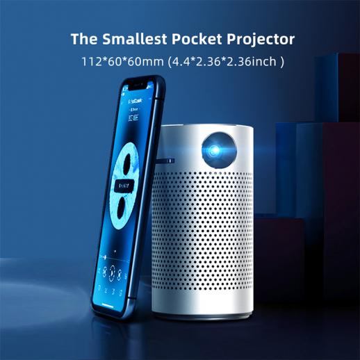 Projecteur De Téléphone, Mini Projecteur, 4:3 24 à 60 Pouces Grand