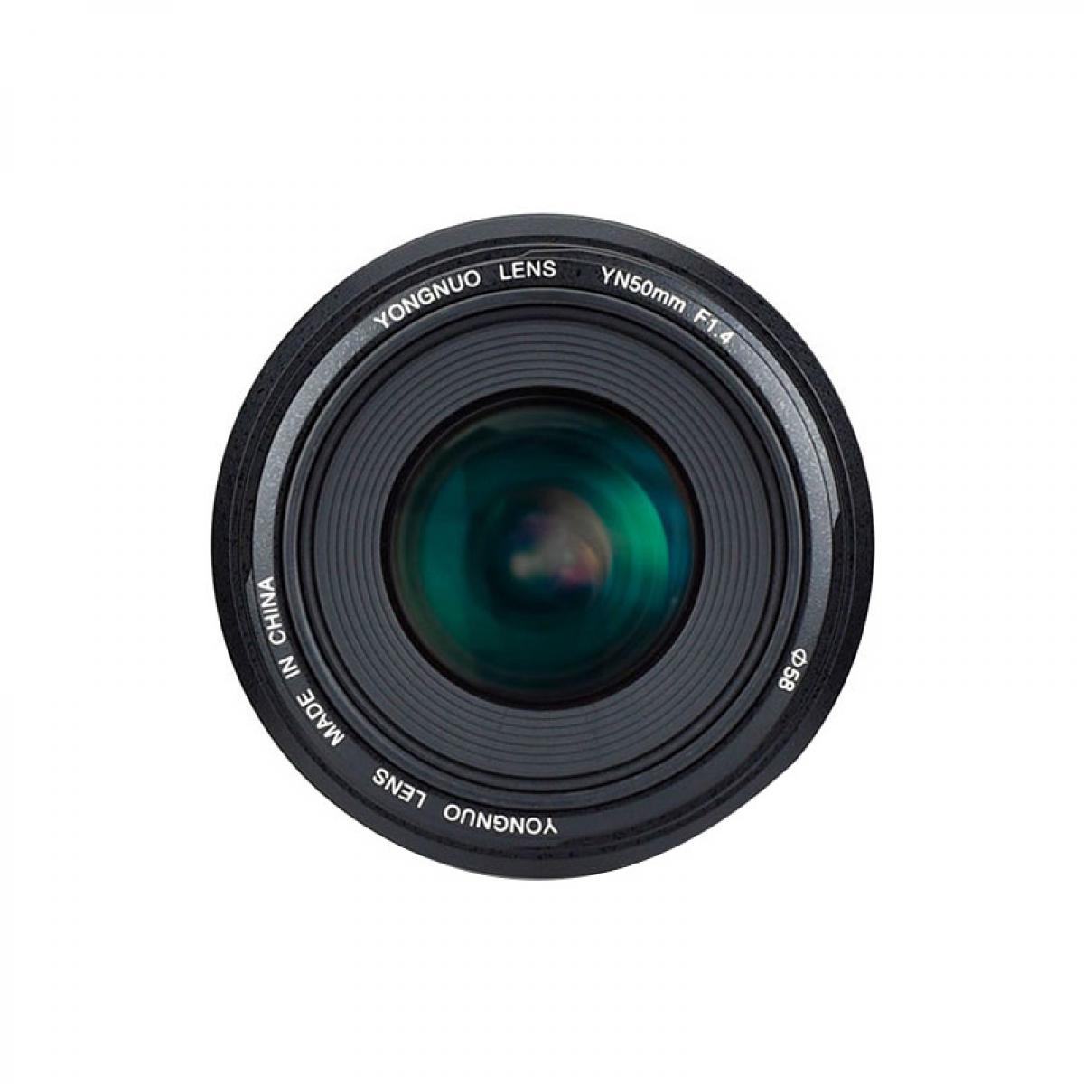 Yongnuo YN50mm F/1.4 standard objektiv med fast fokus autofokus for Canon EF-monterte EOS-kameraer