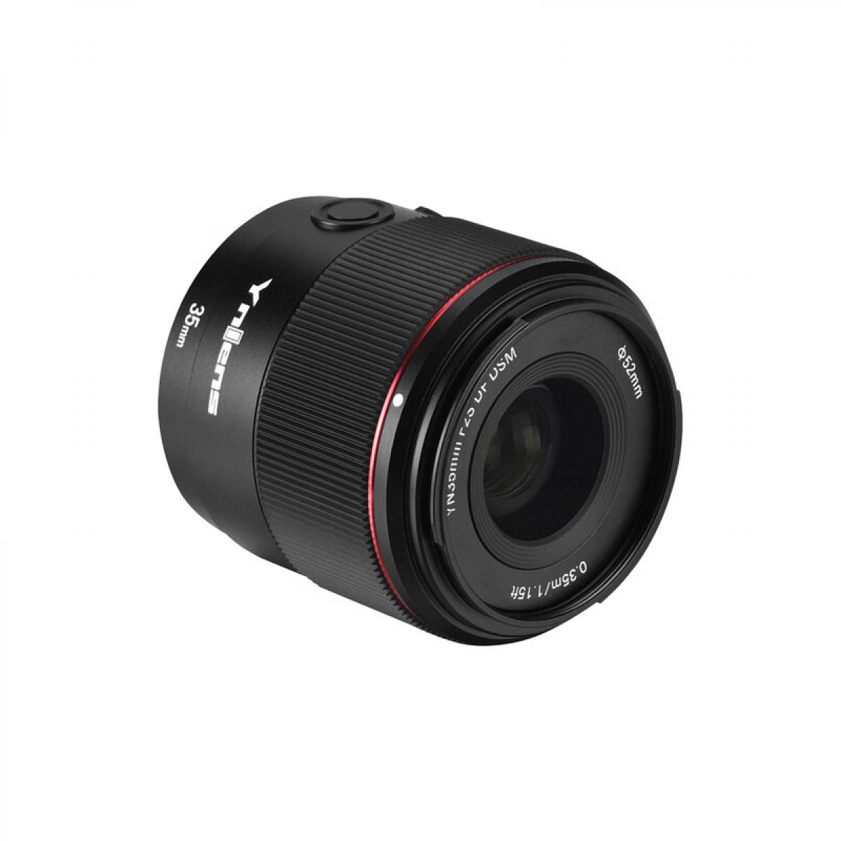 Yongnuo YN35mm f/2.0 DF DSM vidvinkelobjektiv med fast brennvidde for Sony E-mount full-frame kameraer