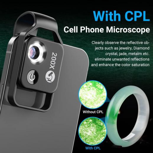200x Microscope Smartphone, Microscope Mobile Phones