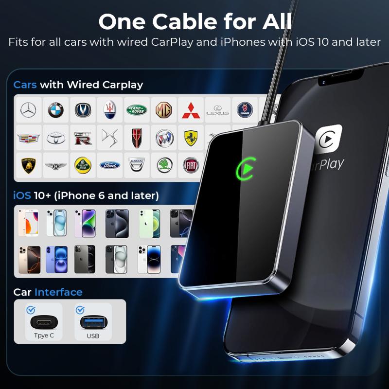 ¿qué es un adaptador inalámbrico carplay 2