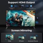 Adaptador Wireless Carplay Android Auto Netflix YouTube Streaming Plug & Play Kentfaith