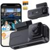 4G LTE Dash Cam Frontale Interna, Visualizzazione Remota in Tempo Reale, Avviso Istantaneo tramite App, Modalità Parcheggio 24/7, GPS, Visione Notturna IR 1080P Kentfaith