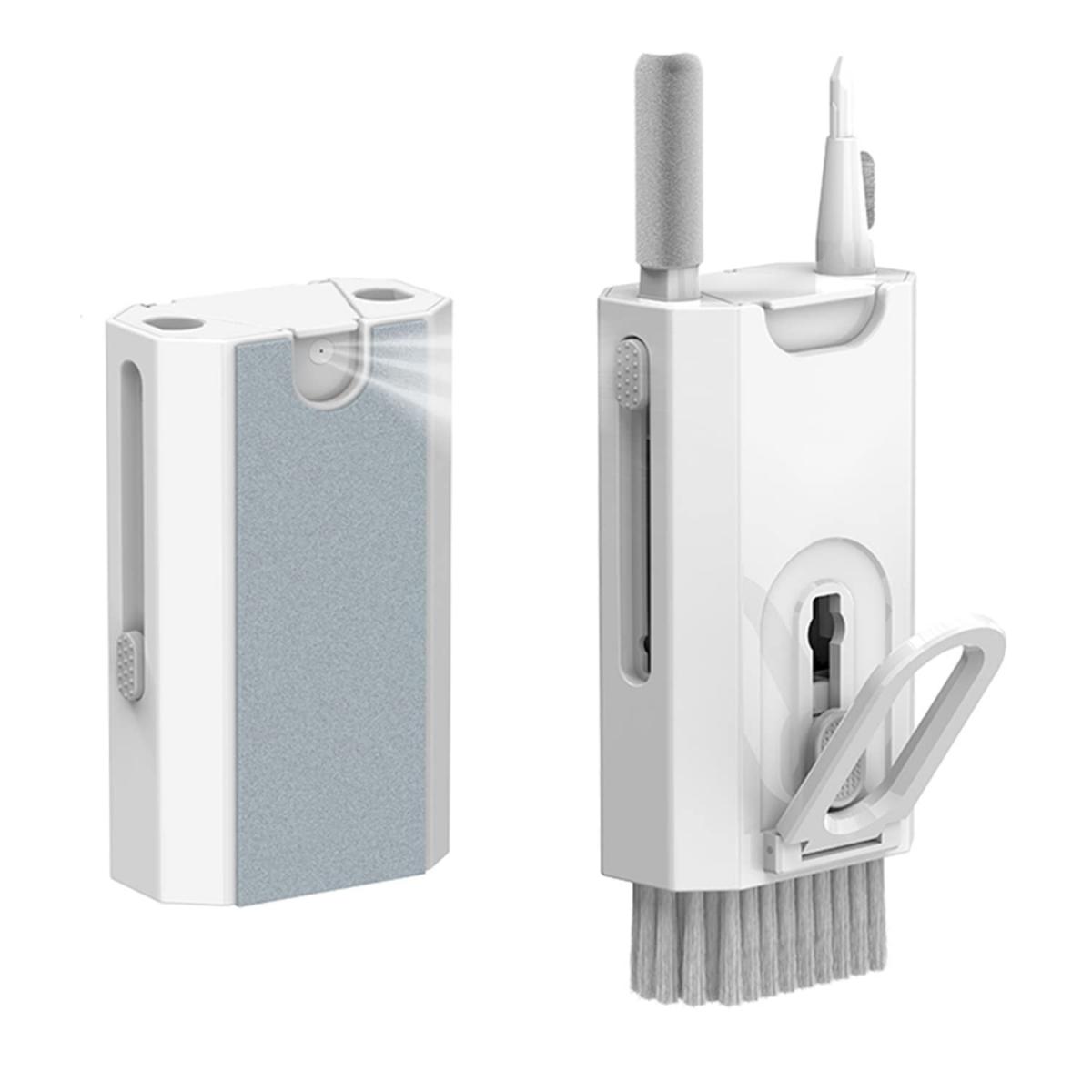 Kit di pulizia 8 in 1, kit di pulizia elettronico multifunzionale Strumento  per la pulizia della spazzola per Airpod Pro / Tastiera / Auricolari /  MacBook / Cuffie / Auricolari / iPad / iPhone - K&F Concept