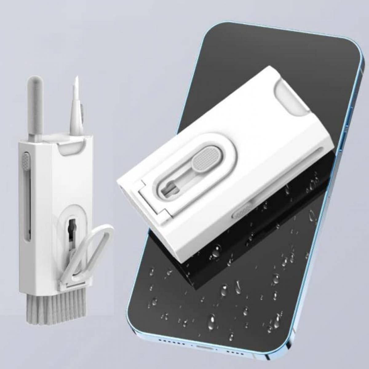 Kit de limpieza 8 en 1, kit de limpieza electrónico multifuncional  Herramienta de cepillo de limpieza para Airpod Pro / Teclado / Auriculares  / MacBook / Auriculares / Auriculares / iPad / iPhone - K&F Concept